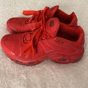 Nike Kids Vibrant Red Sneakers